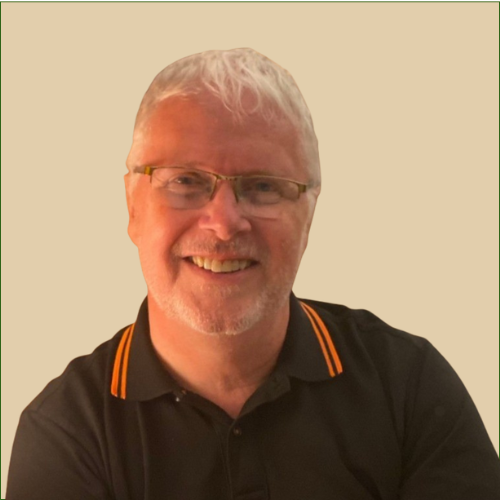 Neil Thorne Beige background